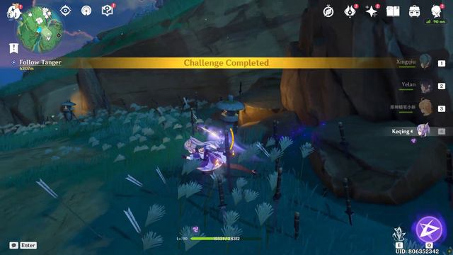 Genshin Impact Keqing EM Build Bloom Hyperbloom Carry Team смотреть онлайн