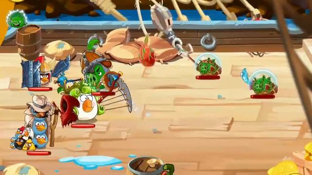 Angry Birds Epic Cave 6 Endless Winter Level 3 Walkthrough смотреть онлайн