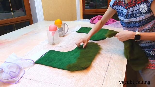 ВАЛЕНКИ. ПОДГОТОВКА И РАСКЛАДКА ШЕРСТИ. Часть 1 смотреть онлайн