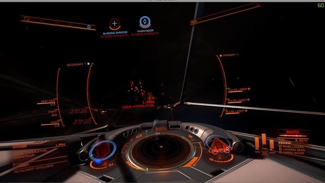 Fer da Lance FDL vs Python PVP Elite Dangerous смотреть онлайн