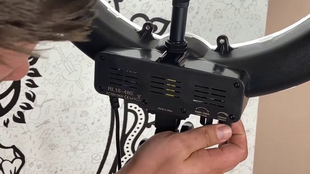КОЛЬЦЕВАЯ LED ЛАМПА смотреть онлайн