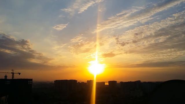 Закат солнца в Баку.13 июня 2019 смотреть онлайн