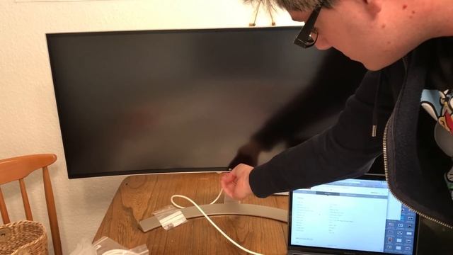 LG 38UC99 UltraWide Monitor Unboxing Setup erster Eindruck смотреть онлайн