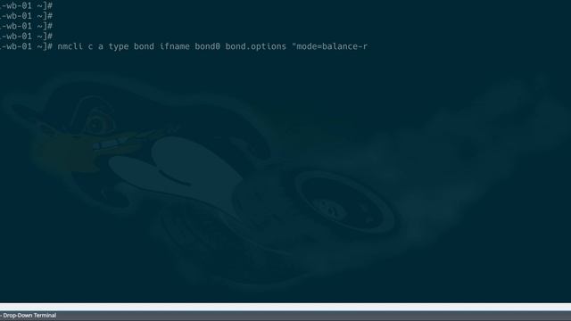 networkmanager | nmcli bond | настройка двух и более сетевых интерфейсов для отказоустойчивости смотреть онлайн