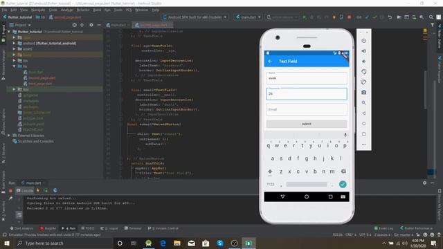 Flutter Tutorial ( Hindi ) - Http Post Requests смотреть онлайн