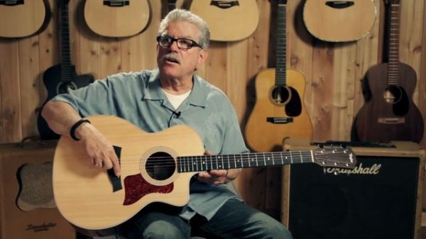 Taylor 214ce Deluxe Grand Auditorium Cutaway Acoustic Guitar Demo