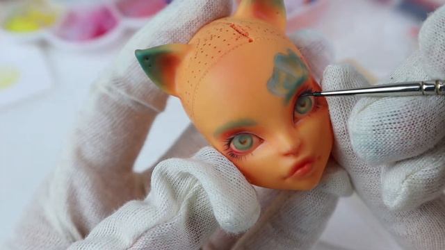 OOAK Monster high Repaint: Juli смотреть онлайн