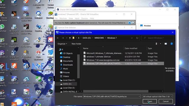 CARA INSTALL WINDOWS 7 DI ORACLE VIRTUAL BOX | WINDOWS TUTORIAL смотреть онлайн
