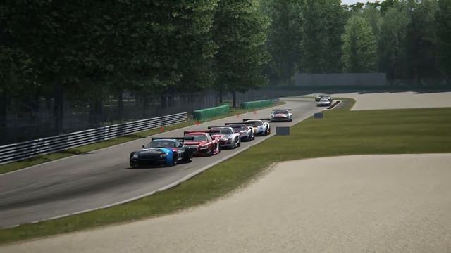 Assetto Corsa Multiplayer GT3 cars at Monza Full Grid смотреть онлайн
