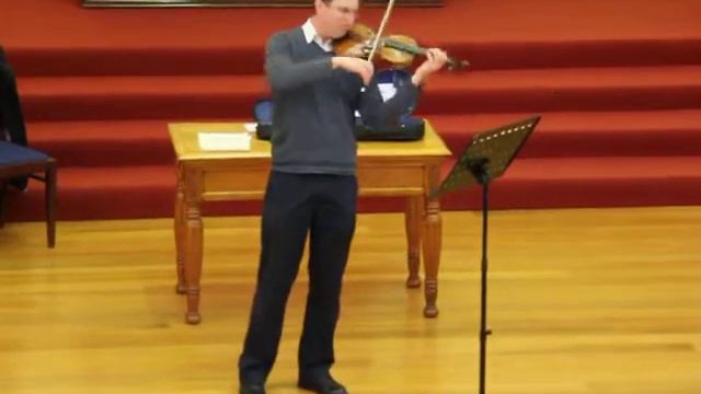 Telemann Fantasia No9 for violin solo смотреть онлайн