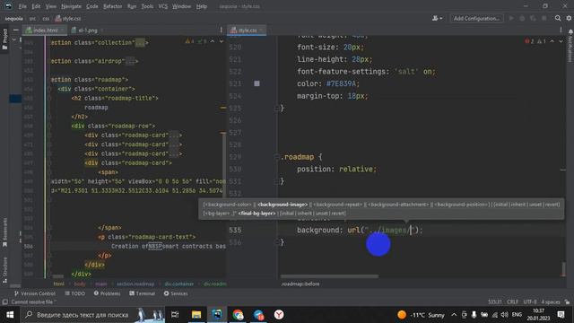HTML/CSS - Создание проекта Sequoia финальная часть смотреть онлайн