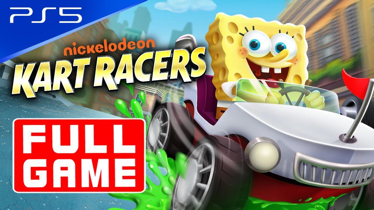 Nickelodeon Kart Racers - PS5 Full Game Walkthrough Grand Prix All Tracks смотреть онлайн