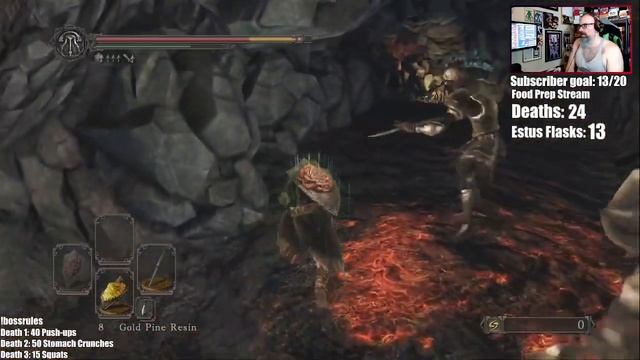 Git Gud or Git Fit - Dark Souls II! All Bosses, All DLC Round 10b смотреть онлайн