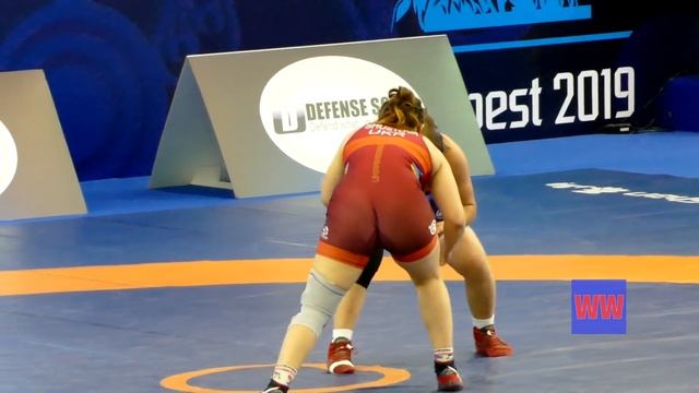 Women's Wrestling 76kg - Exciting Heavyweight Fight смотреть онлайн