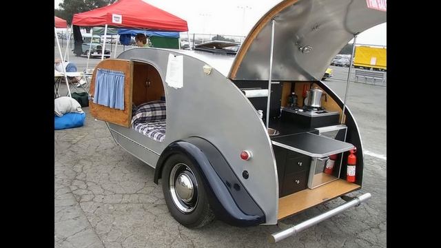 250 Tear Drop Trailers, DIY Homemade teardrop travel trailers, Great pics. смотреть онлайн