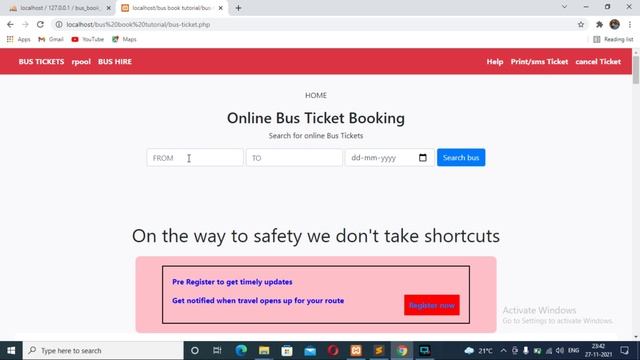 81. Cancel Ticket | Last Part | PHP, MySQL (XAMPP Server) | Backend Online Bus Booking смотреть онлайн