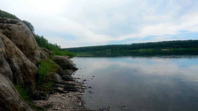 Красоты КУЗБАССА,побережье Томи! смотреть онлайн
