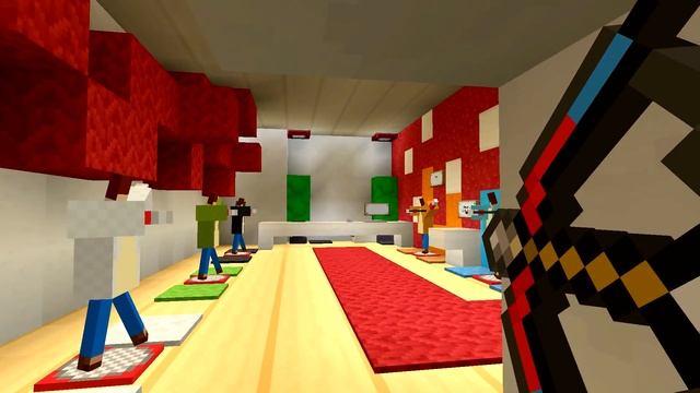 BOWSER JR HOME ALONE... [SCARY] - Nintendo Fun House - (Minecraft Switch) [194] смотреть онлайн