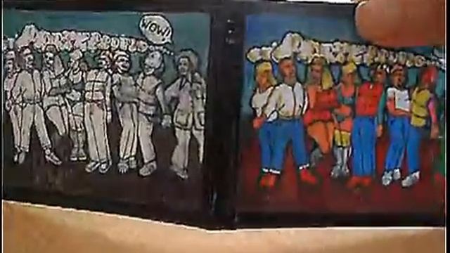 Graffiti Characters Duct Tape Wallet смотреть онлайн