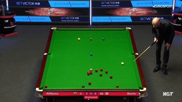 ? British Open champion Mark Williams vs Ian Burns | 2023 English Snooker Open Highlights смотреть онлайн