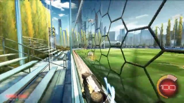 Rocket League: Back to the Future Delorean смотреть онлайн