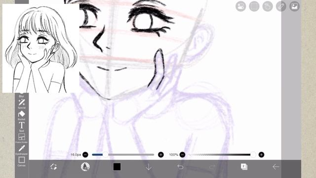 How to draw anime girl in ibis paint x / step by step ibis paint x tutorial (anime tutorial no.1) смотреть онлайн
