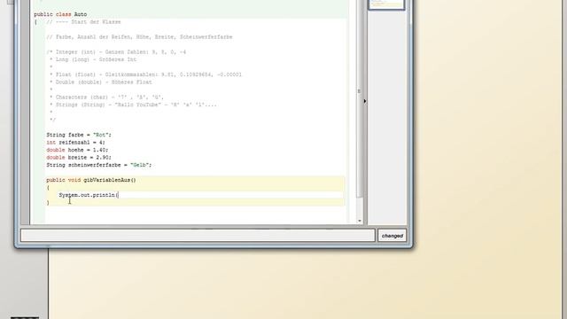 Java Programming Tutorial - German | Deutsch - #2: Methoden und Ausgabe auf der Konsole смотреть онлайн