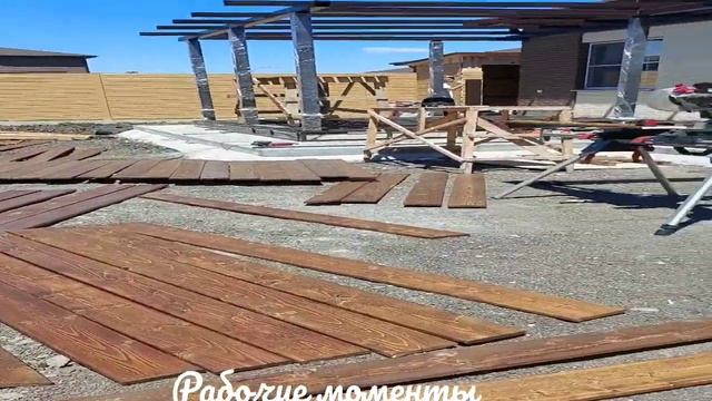 рабочие моменты монтажа террасы из дпк смотреть онлайн
