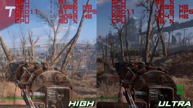 Fallout 4 : GTX 960 - 860k 4.2 |FPS Performance Test|1080p|High-Ultra смотреть онлайн