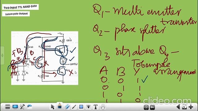 KTU ECT 203 LCD MODULE 5- TTL NAND GATE