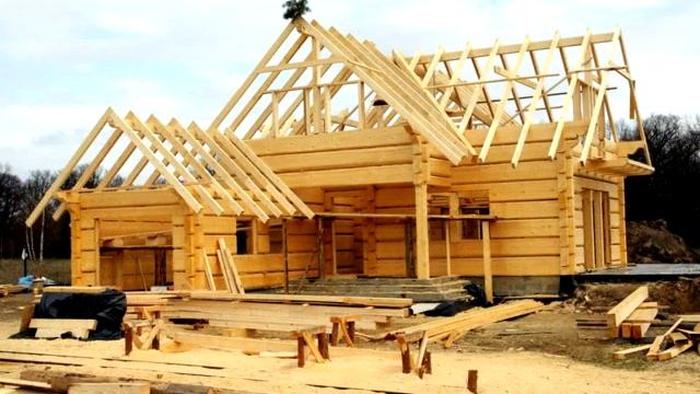 Срубы из лафета смотреть онлайн