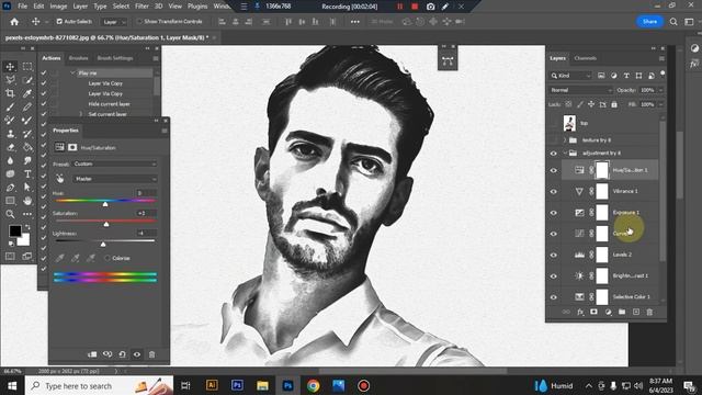 Pencil Effect Photoshop Action смотреть онлайн