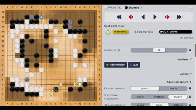 A peaceful 11 Kyu Baduk Game смотреть онлайн