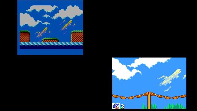 Sonic 1 vs.... Sonic 1 - Master System vs Game Gear смотреть онлайн