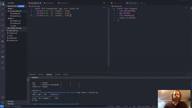 W8D3: Introduction to SQL смотреть онлайн
