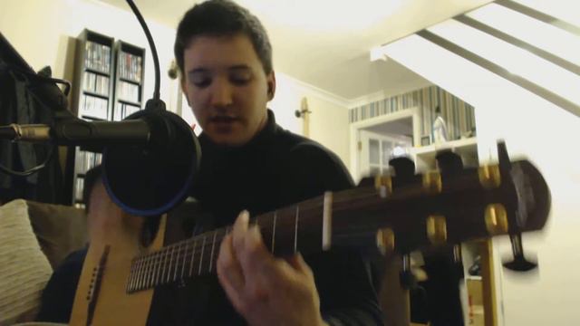 Faithless: Bring My Family Back - Cover on baritone guitar смотреть онлайн