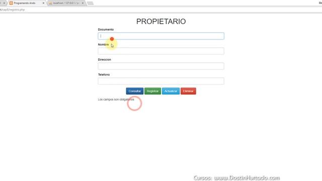 Curso de PHP - Capitulo 10, Consultar, Insertar, Actualizar y Eliminar en MYSQL смотреть онлайн