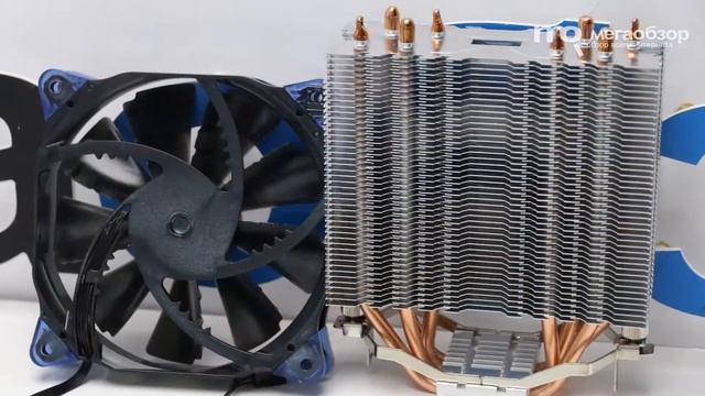 AeroCool Verkho4 обзор кулера смотреть онлайн