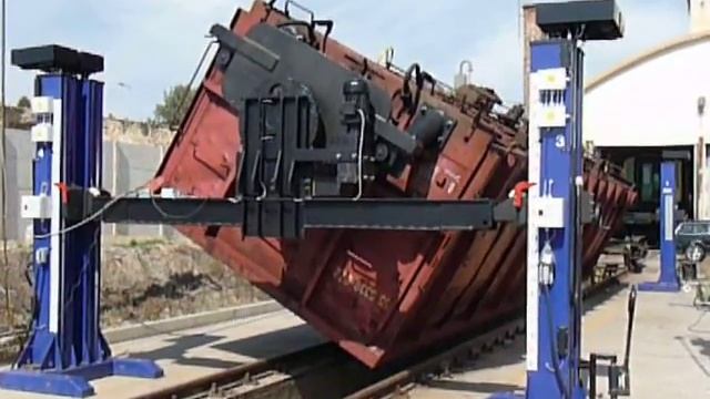 Кантователь для грузовых вагонов часть 2 смотреть онлайн