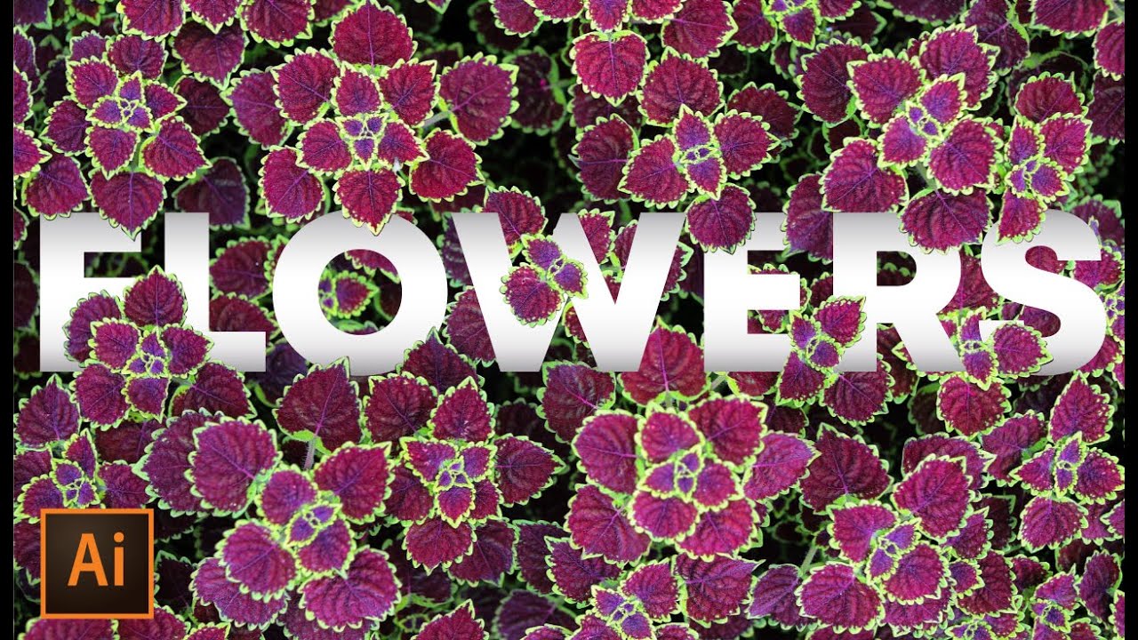 Как вырезать буквы в фотографии | Как создать обтравочную маску с текстом в иллюстраторе смотреть онлайн