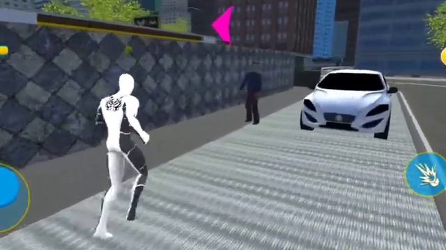 New Flying Spider Rope Hero Vegas City Rescue Mission Spider SuperheroAndroid Gameplay by Games Zon смотреть онлайн