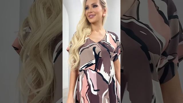 Платье большого размера A7276924 https://lady-xl.ru/product_76924.html смотреть онлайн