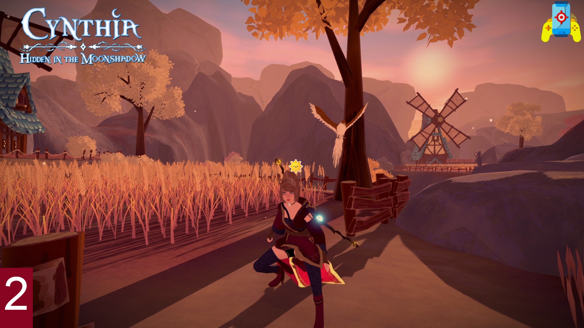 CYNTHIA HIDDEN IN THE MOONSHADOW 2 Пробираемся сквозь деревню смотреть онлайн