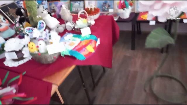 школьная выставка поделок к пасхе / 23 апреля смотреть онлайн