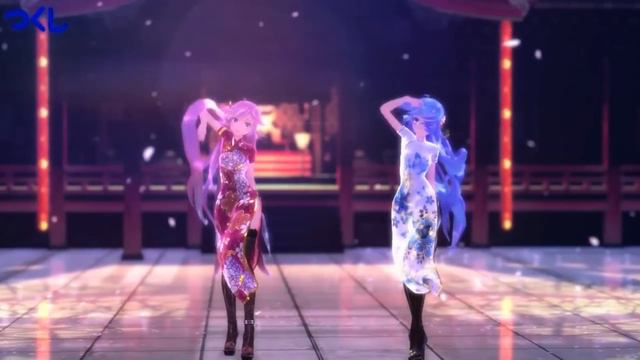 [MMD] Bambola -  Betta Lemme (with Lyrics)