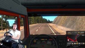 ЗАСТРЯЛ НА ЖД ПЕРЕЕЗДЕ НА НОВОМ КАМАЗЕ - EURO TRUCK SIMULATOR + РУЛЬ