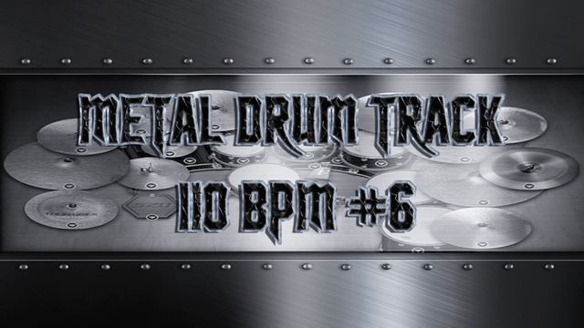 Easy Metal Drum Track 110 BPM | Preset 3.0 (HQ,HD) смотреть онлайн