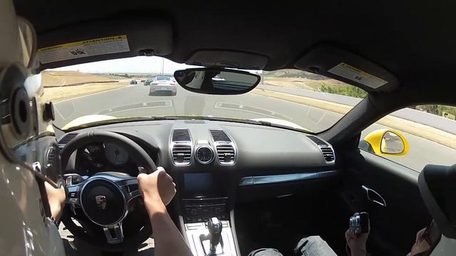 Porsche Cayman S in-car - Sonoma Sears Point Raceway (#PWRS 2013) смотреть онлайн