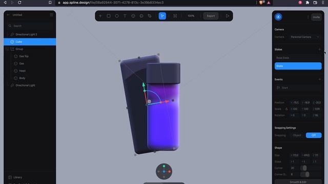 Easy 3D Product Design in Spline Tool - Vape смотреть онлайн