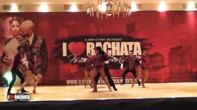 Bachata Team - Es urgente. I Love Bachata Festival México смотреть онлайн